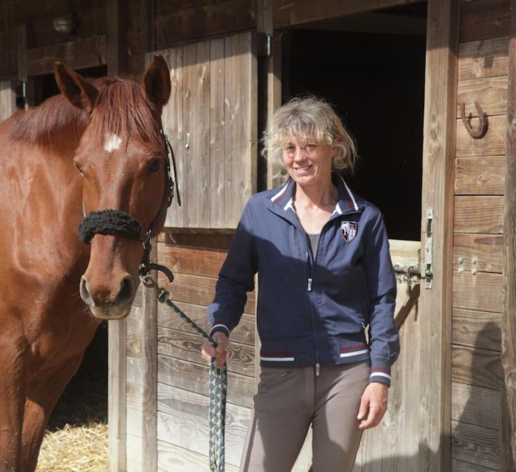Serenite A La Ferme Equestre Lempzours Zewnętrze zdjęcie